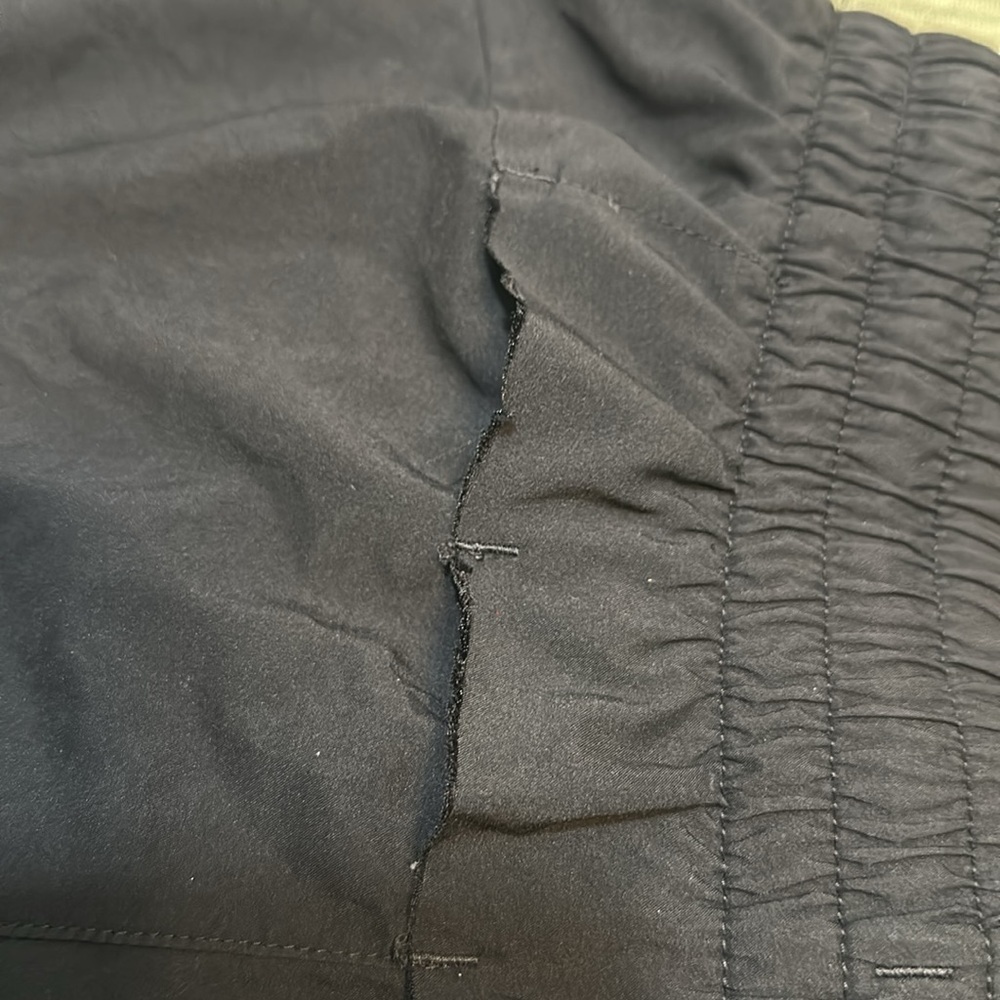 Athleta Mesh Racer Run Shorts - Picture 4 of 4